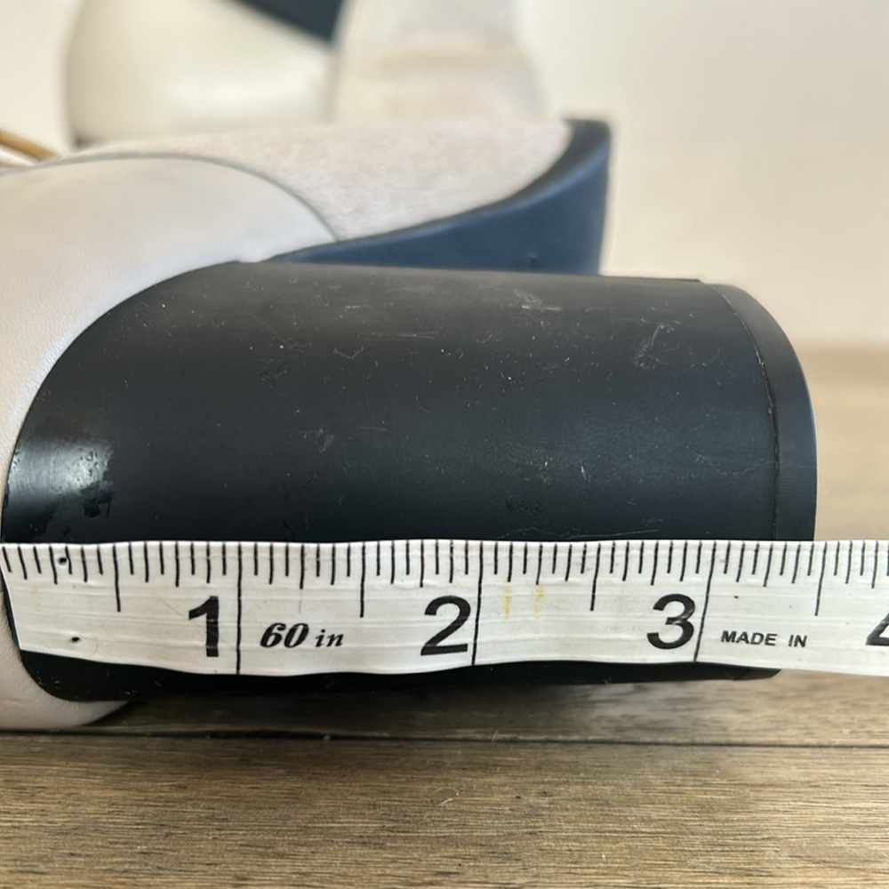 Calvin Klein Women’s Booties. Size 10. Cream/ Black Color. - Picture 6 of 13